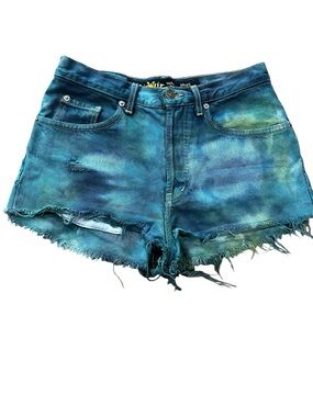 Dr Martens Airwair women’s bootie shredded shorts vintage 80’s/90’s grunge